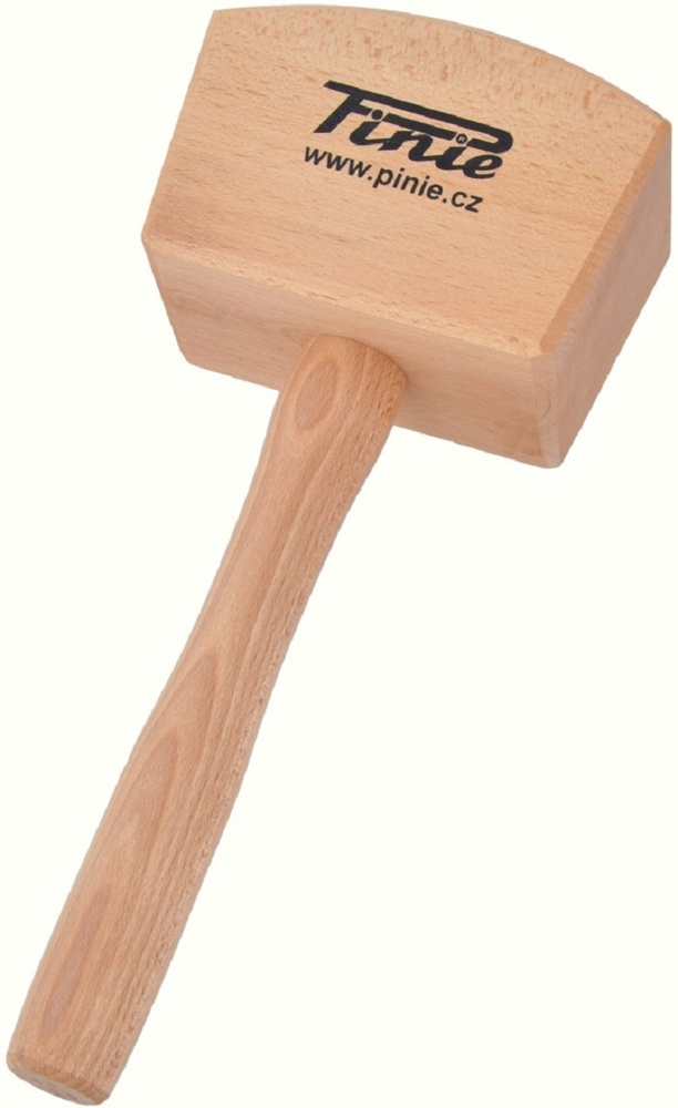 Киянка деревянная PINIE 52-1 квадратная 400/800гр (105х65х300мм) (бук/ясень)  #1