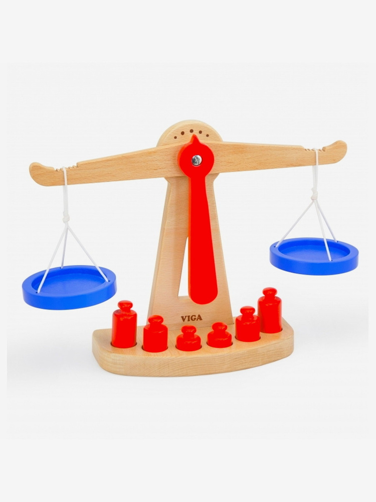 VIGA Деревянные обучающие весы с гирями (50660) — купить в интернет ...