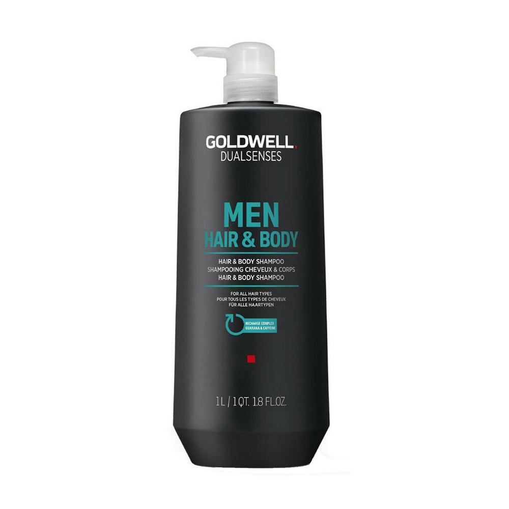 Goldwell Dualsenses For Men Hair Body Shampoo - Шампунь для волос и тела 1000 мл  #1