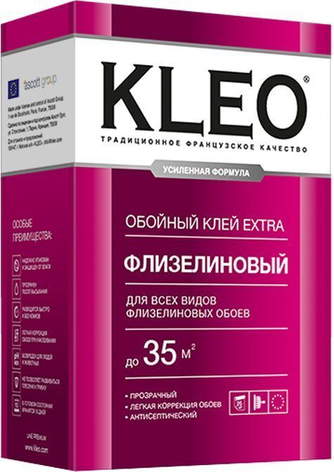 Клей обойный KLEO EXTRA 35 Флизелиновый 240 гр. #1