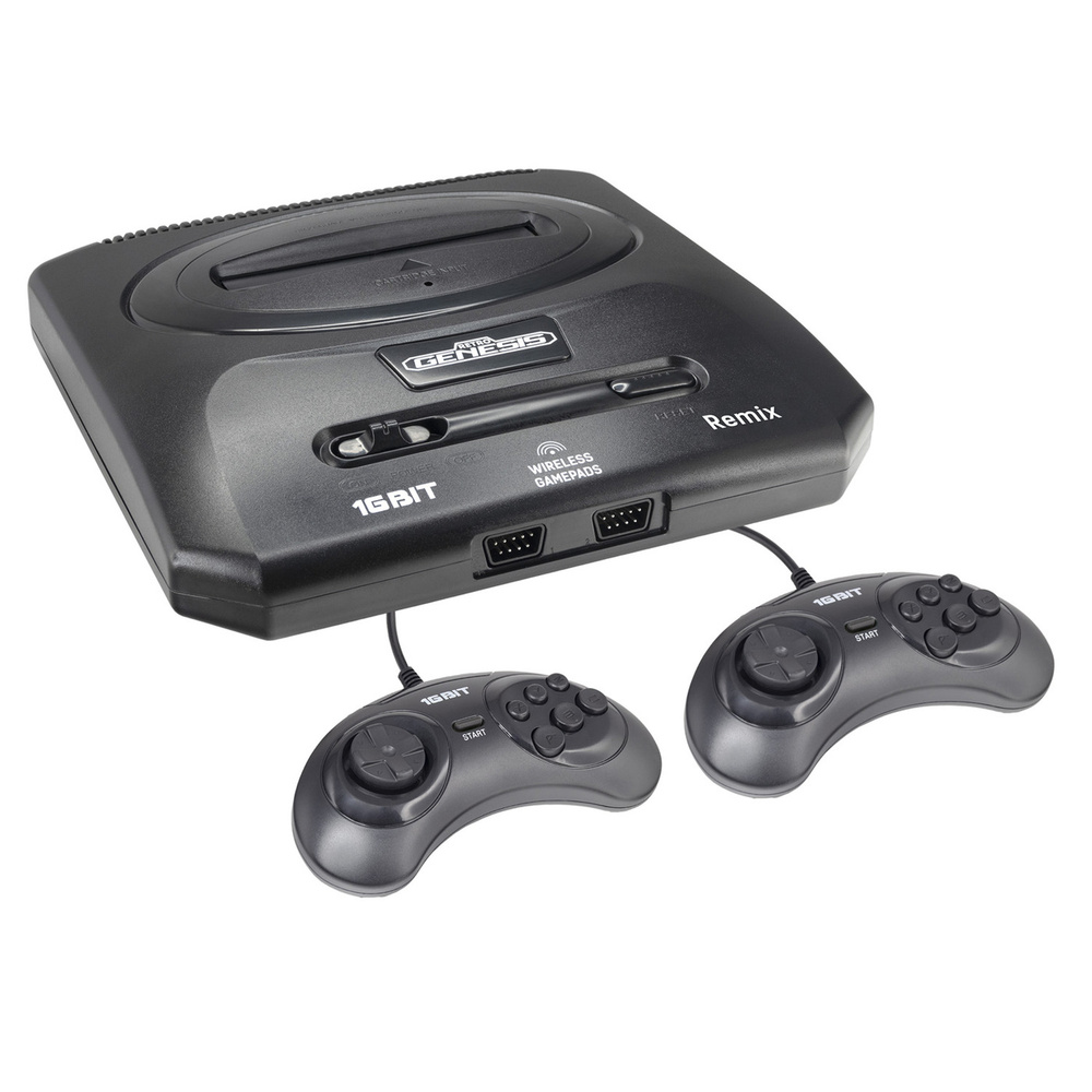 Игровая приставка Retro Genesis Remix (Sega + Dendy, 8+16Bit) + 600 игр ...