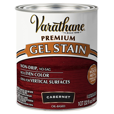 Морилка - тонирующий гель универсальный для внутренних и наружных работ Varathane Premium Gel Stain 0,946л #1
