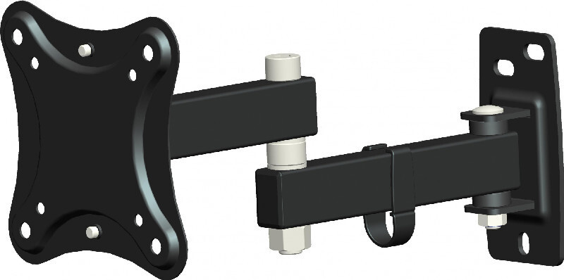 Кронштейн для телевизора Hama R1 118152 черный 10"-27" макс.15кг ...