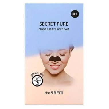 Патчи для очищения кожи носа от черных точек The Saem Secret Pure Nose Clear Patch Set, 6 шт #1