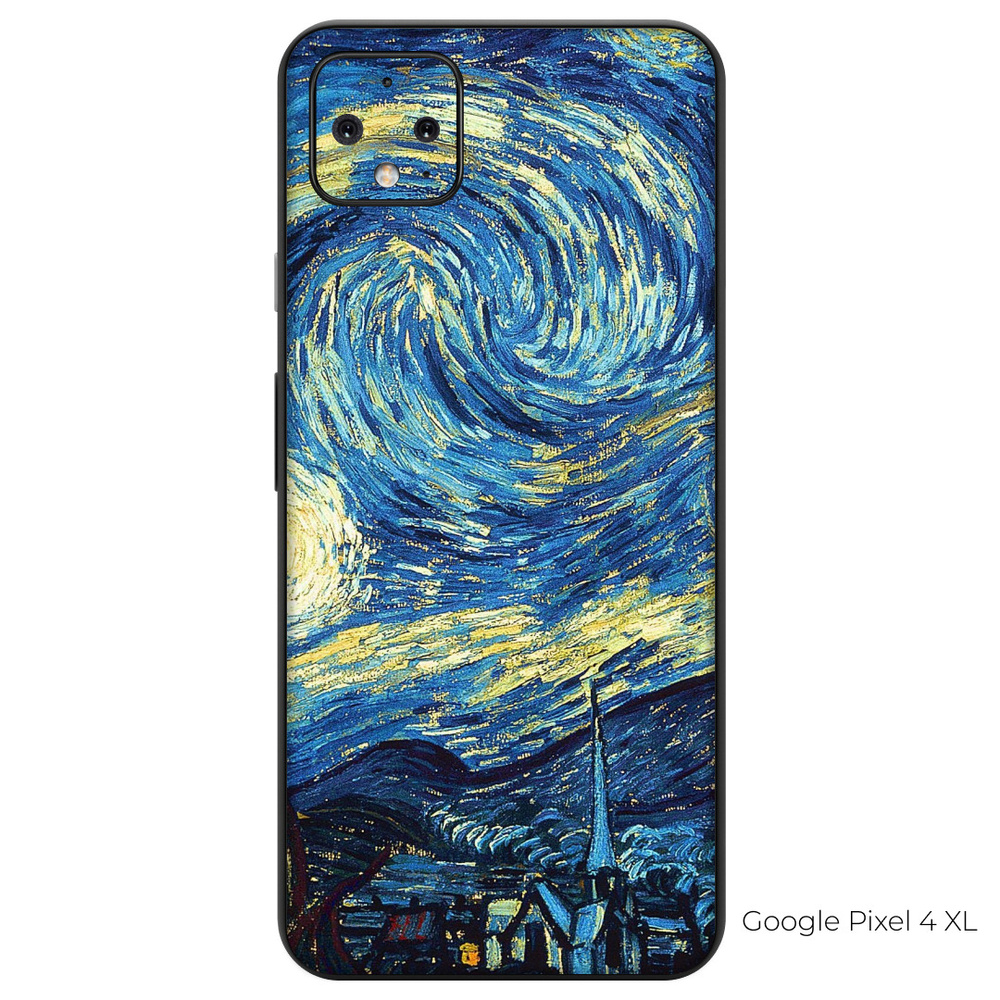 Чехол-наклейка виниловый для Google Pixel 4 XL Starry Night - купить с  доставкой по выгодным ценам в интернет-магазине OZON (297998023)