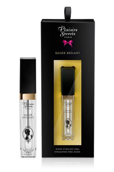 Plaisir Secrets STIMULATING ORAL GLOSS BAISER BRULANT, 7ML Стимулирующий Блеск для губ 7мл  #1