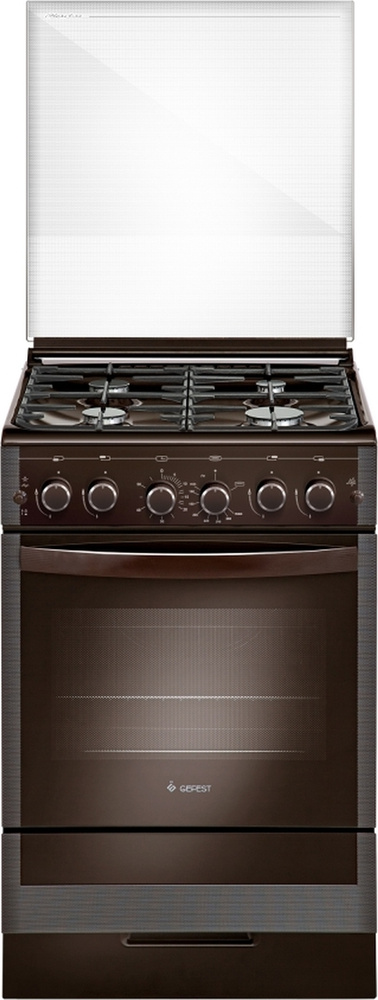 Газовая плита Gefest 5300-02 0047, газовая духовка, коричневый - купить ...