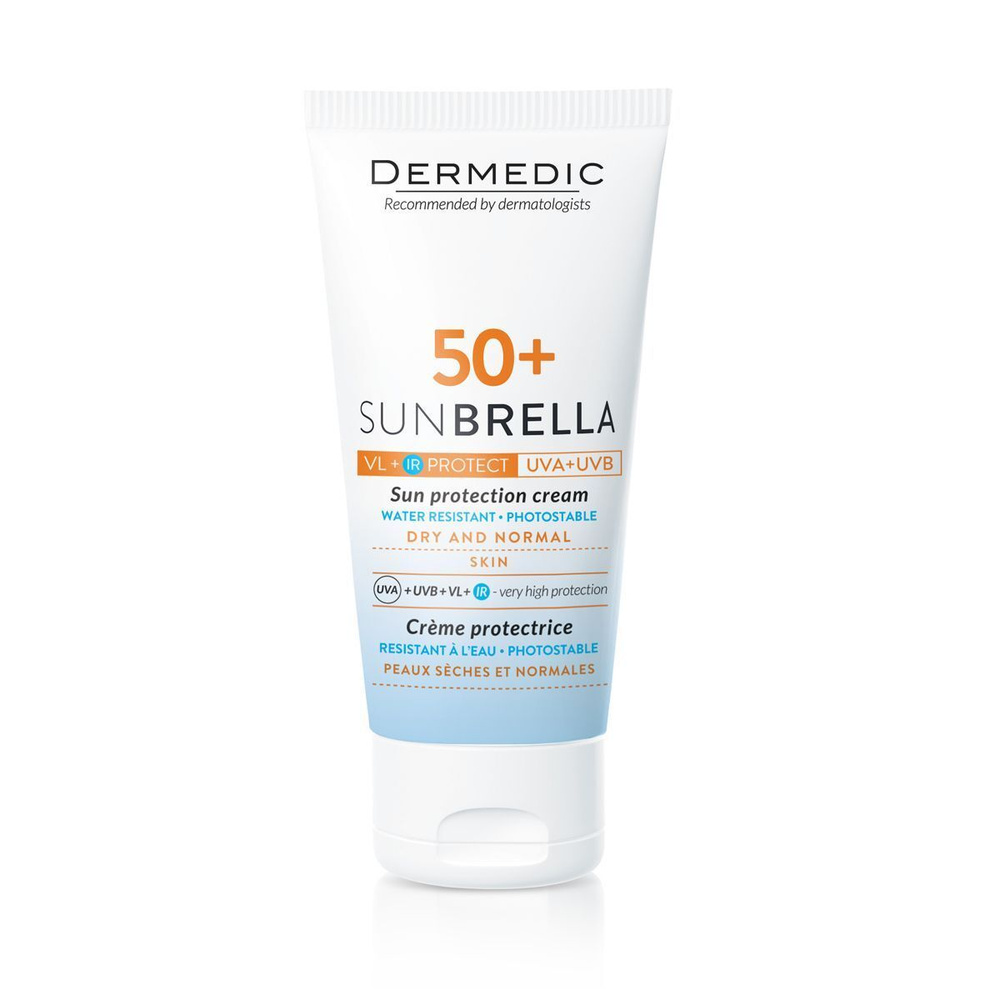 Dermedic Sunbrella Солнцезащитный крем SPF 50+ для сухой и нормальной кожи 50 г  #1