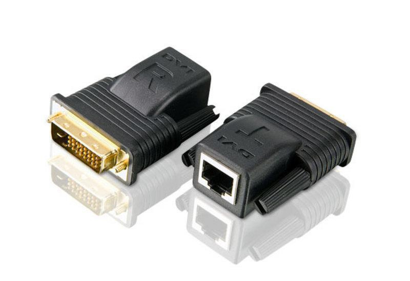 Мини удлинитель ATEN VE066 / VE066-AT DVI по кабелю Cat 5, 20 м #1