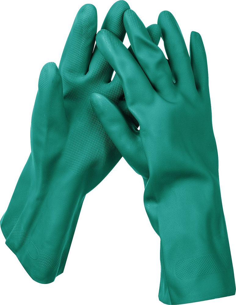 KRAFTOOL Nitril, XL, нитриловые индустриальные, маслобензостойкие перчатки (11280-XL)  #1