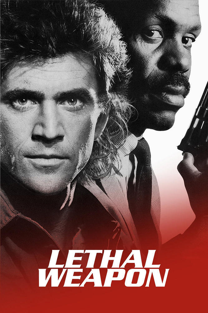 Постер Кино Смертельное оружие (Lethal Weapon) (30х40 см) #1