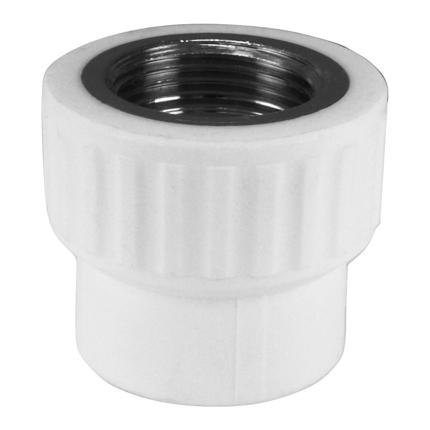 Муфта переходная с внутренней резьбой 20 мм x 3/4" полипропиленовая PPR ...
