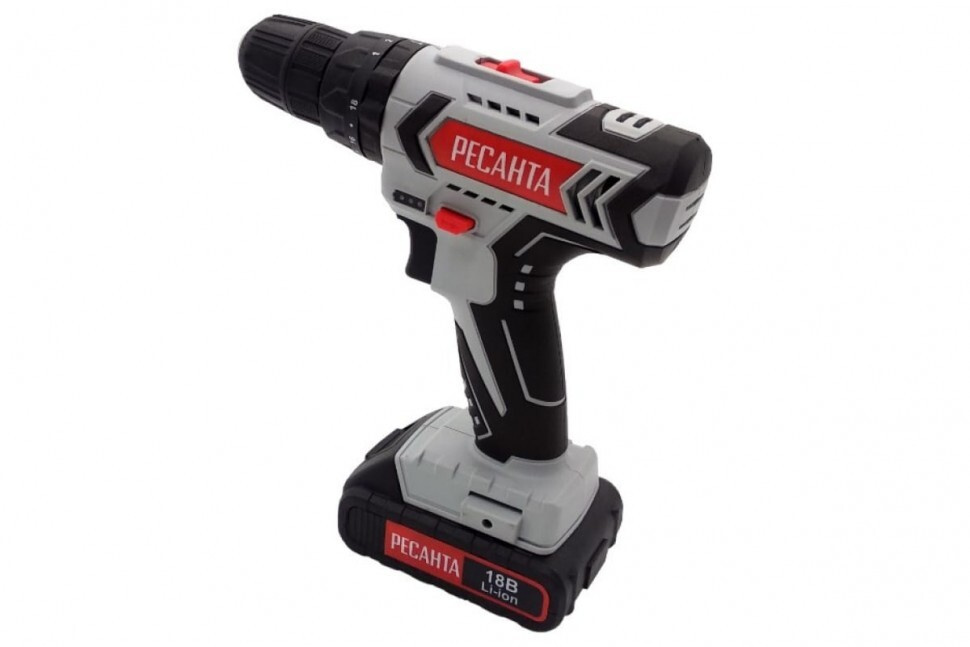 Дрель-шуруповерт аккумуляторная ДА-18-2ЛК-У Ресанта - купить в интернет ...