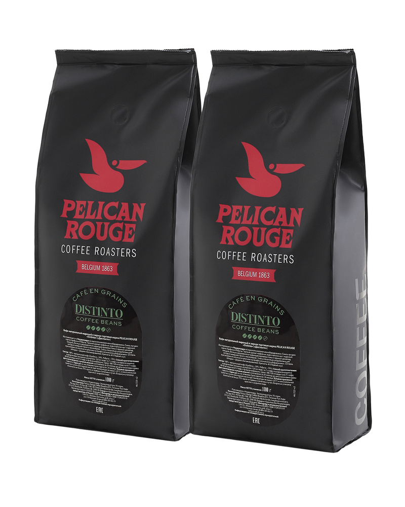 Кофе в зернах PELICAN ROUGE "DISTINTO", набор из 2 шт. по 1 кг #1