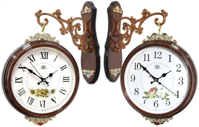 Двухсторонние настенные часы MIRRON Р2588A ДKБ - купить по низкой цене ...