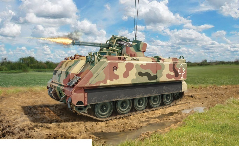 Сборная модель Italeri 6560ИТ Зенитная самоходная установка M163 Масштаб 1/35  #1