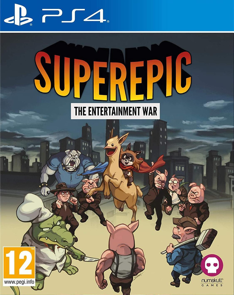 Игра SuperEpic: The Entertainment War (PlayStation 4, PlayStation 5, Английская версия)  #1