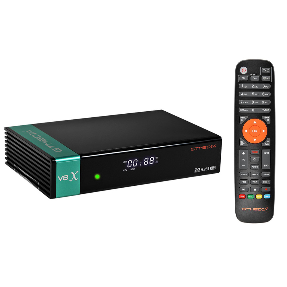 GTMEDIA V8X DVB-S/S2/S2X FTA цифровой приемник сигнала Set-top Box Full #1