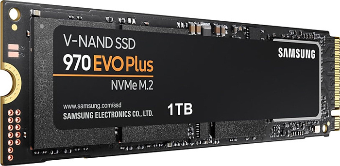 Samsung 1 ТБ Внутренний SSD-диск 970 EVO Plus M.2 PCI-E 3.0, M.2, PCI-E 3.0 6 Гбит/с (MZ-V7S1T0BW) #1