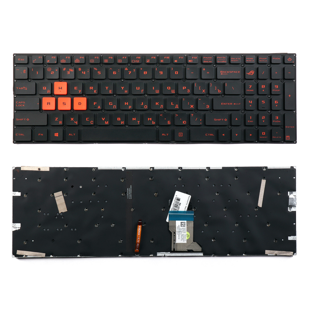 Клавиатура для ноутбука Asus FX502 FX502V FX502VM FX502VD GL502 GL502V GL502VM GL502VS GL502VT GL502VY #1