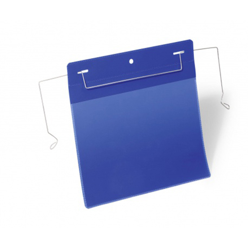 Карман горизонтальный Durable, для маркировки, с проволочным фиксатором ...