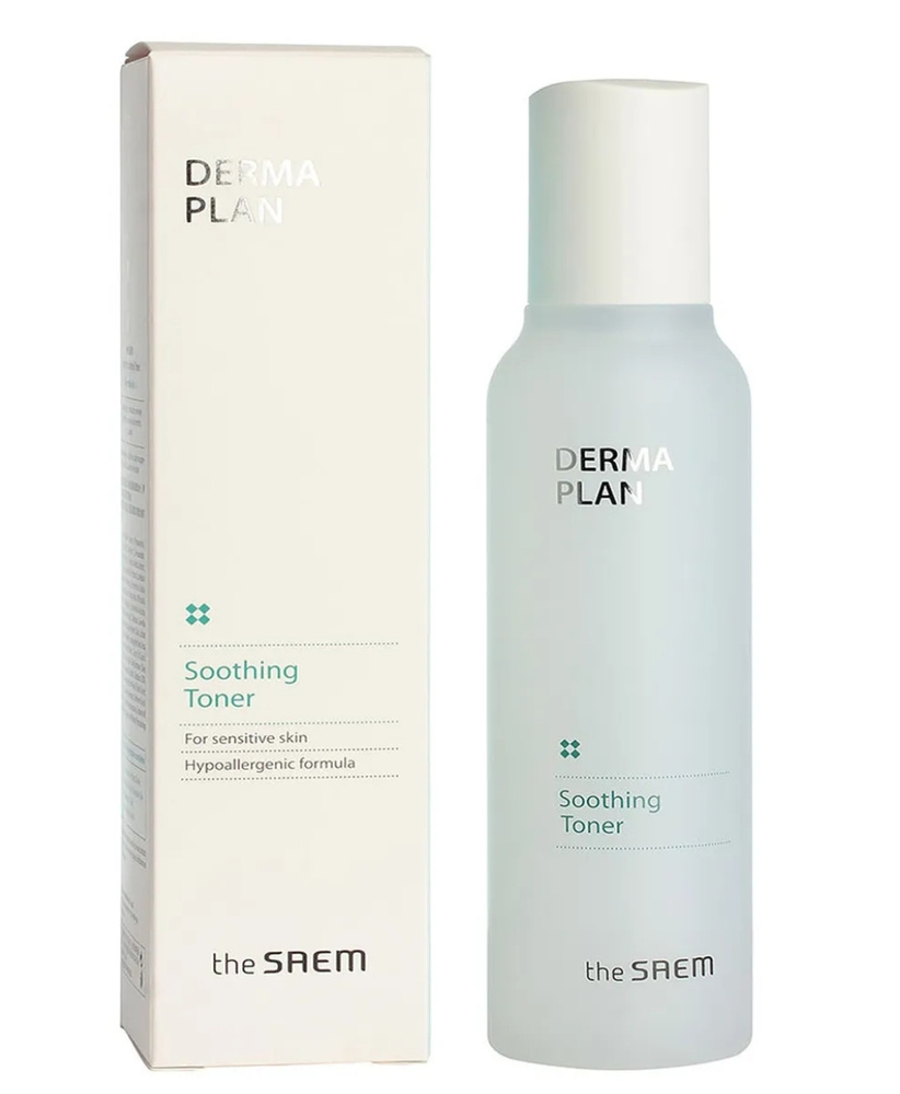 The Saem, derma plan vegan Тонер derma plan soothing toner 155мл #1