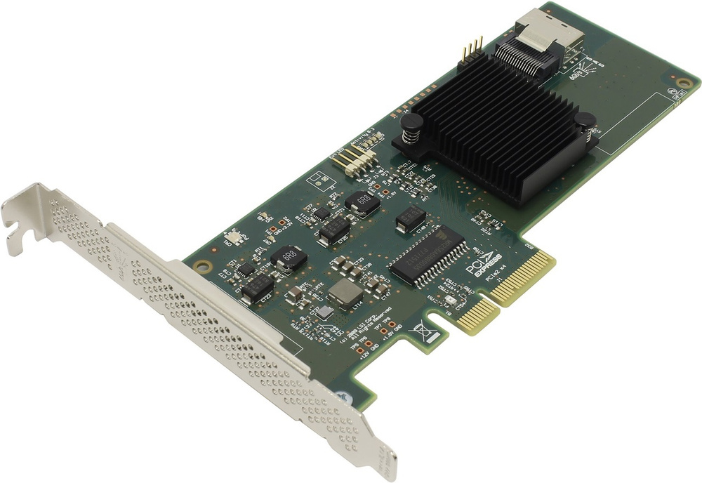 Контроллер PCI-E x4 RAID SAS 1x SFF-8087 LSI 9211-4i LSI00190 (low profile, подключение до 4 устройств #1