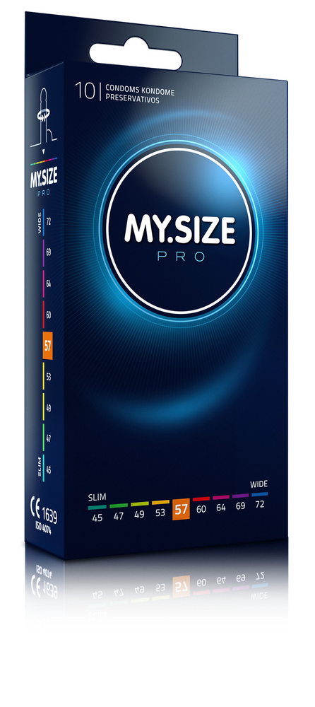 Презервативы MY.SIZE PRO размер 57 - 10шт #1