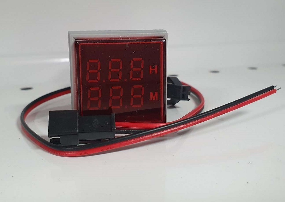 Индикатор времени наработки (счетчик моточасов), DeltaKip DK-HM-22 ...