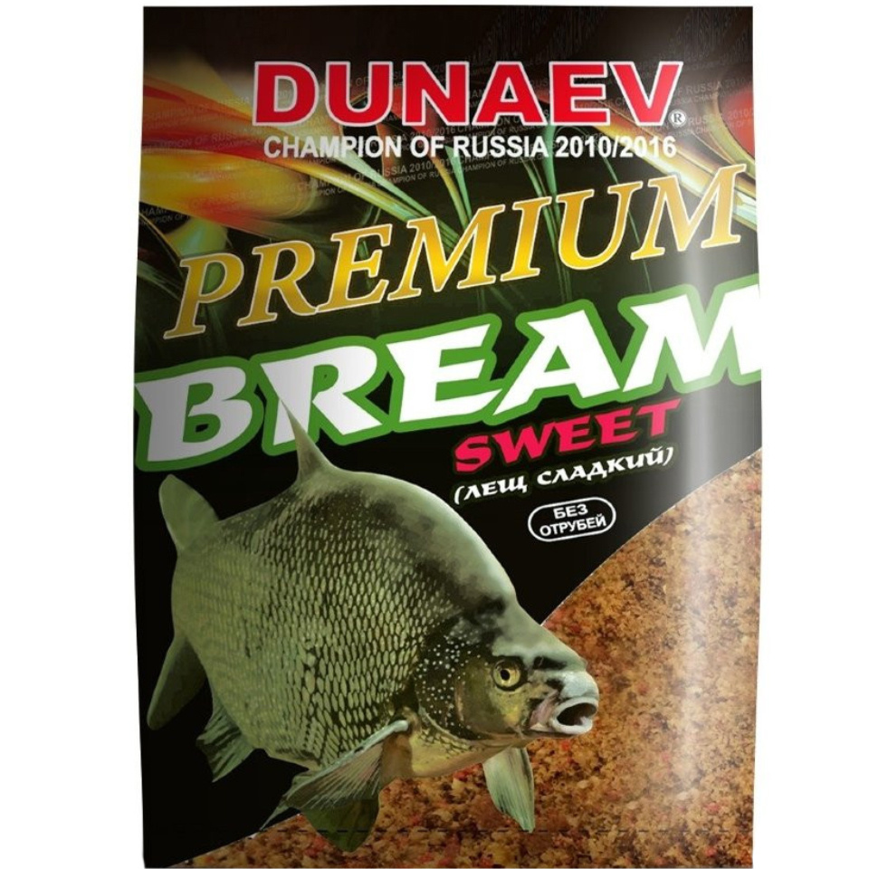 Прикормка натуральная рыболовная Dunaev PREMIUM Лещ Сладкий 1 кг ...