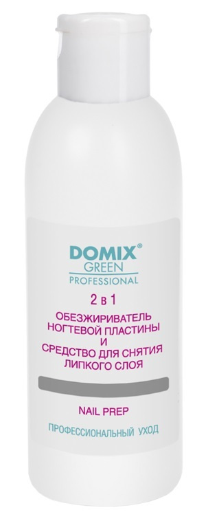 Domix Green Professional Lux 2 в 1 Обезжириватель ногтевой пластины и ...