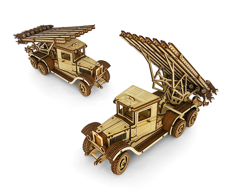 Сборная модель "Советская ракетная установка "Катюша"" - купить с ...