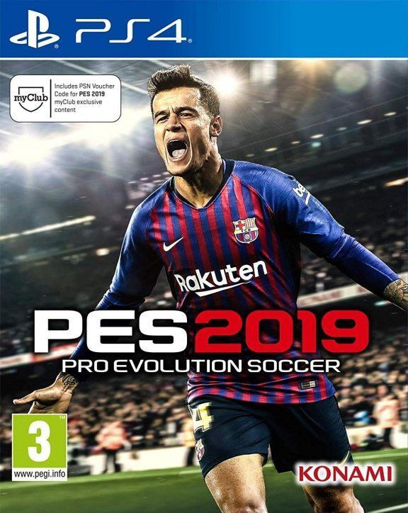 Игра Pro Evolution Soccer 2019 PES 2019 Русская (PlayStation 4, PlayStation 5, Русские субтитры)  #1