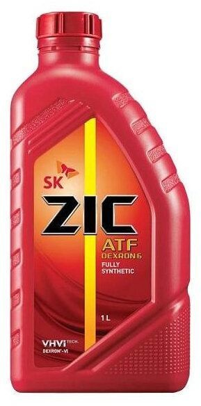 Масло трансмиссионное ZIC ATF GM Dexron VI, 1 литр, 132630, цвет: красный #1