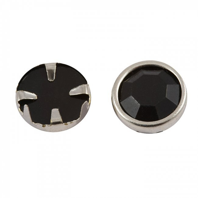 Стразы пластик на шипах d13мм (20шт) - купить с доставкой по выгодным ...