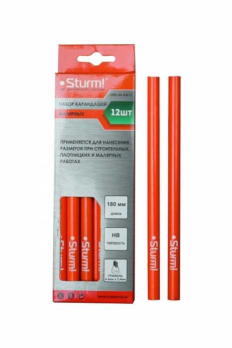 Набор карандашей STURM 1090-06-КМ12 (12шт/уп) #1