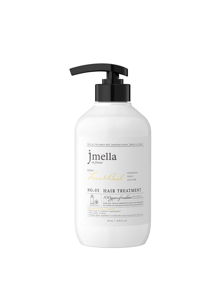 Jmella Кондиционер для волос женский парфюмированный Лайм и Базилик Lime & Basil Hair Treatment, 500 #1