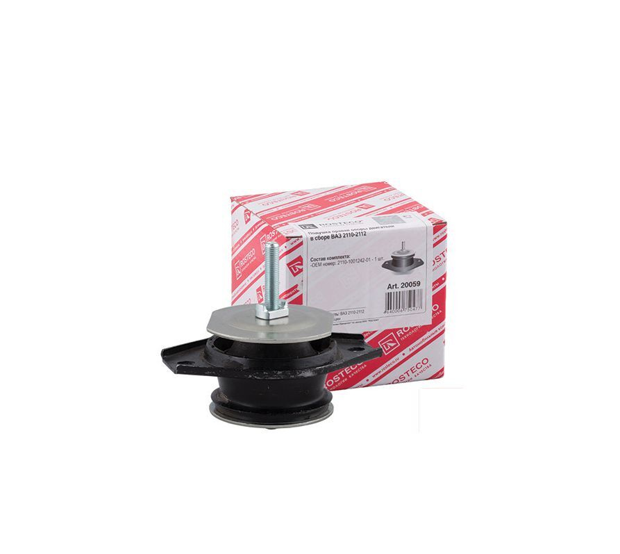Подушка опоры двигателя ВАЗ-2110, 2170 правой, ROSTECO арт. 20059 ...
