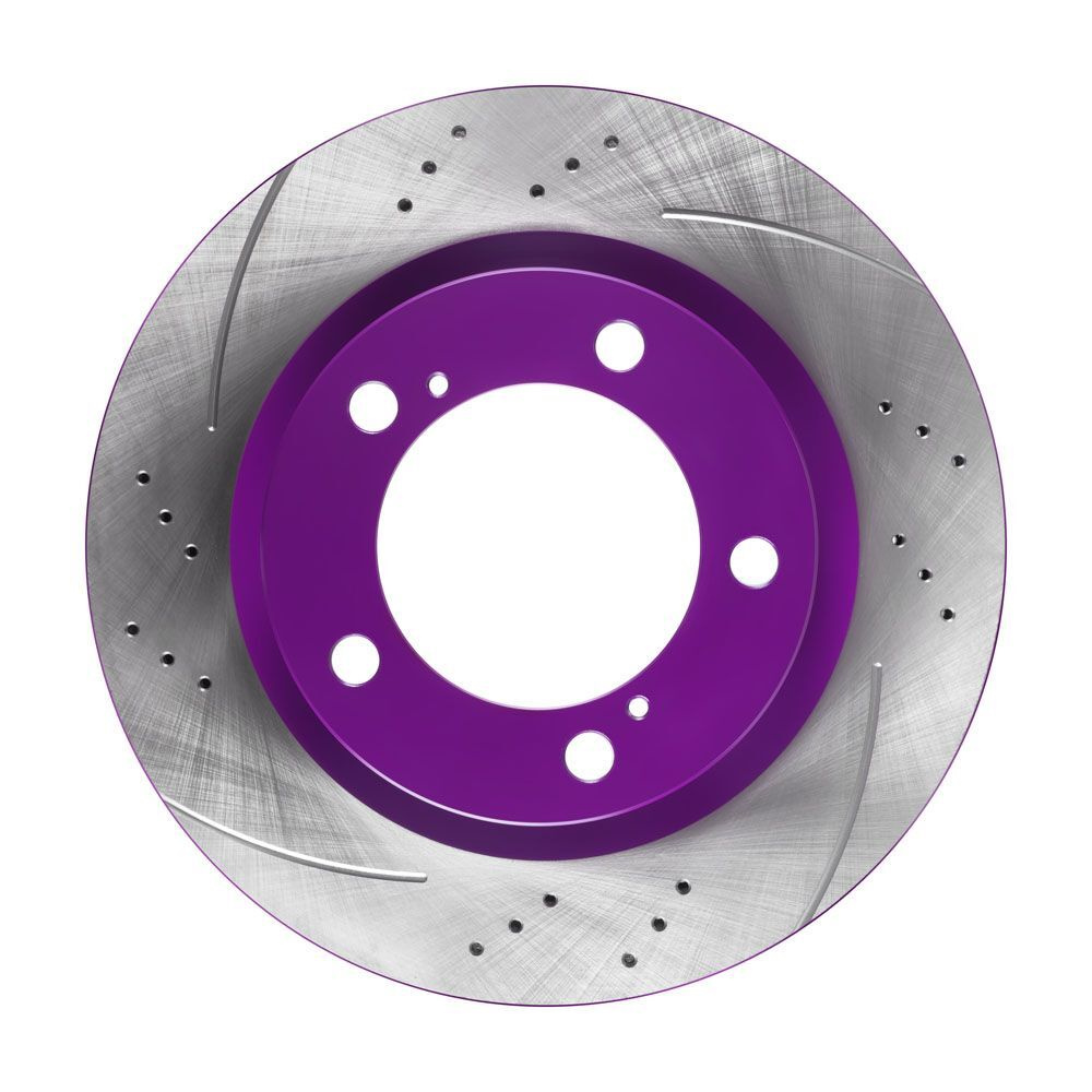 RN1268DSET диск тормозной передний перфорированный Toyota Land Cruiser ...