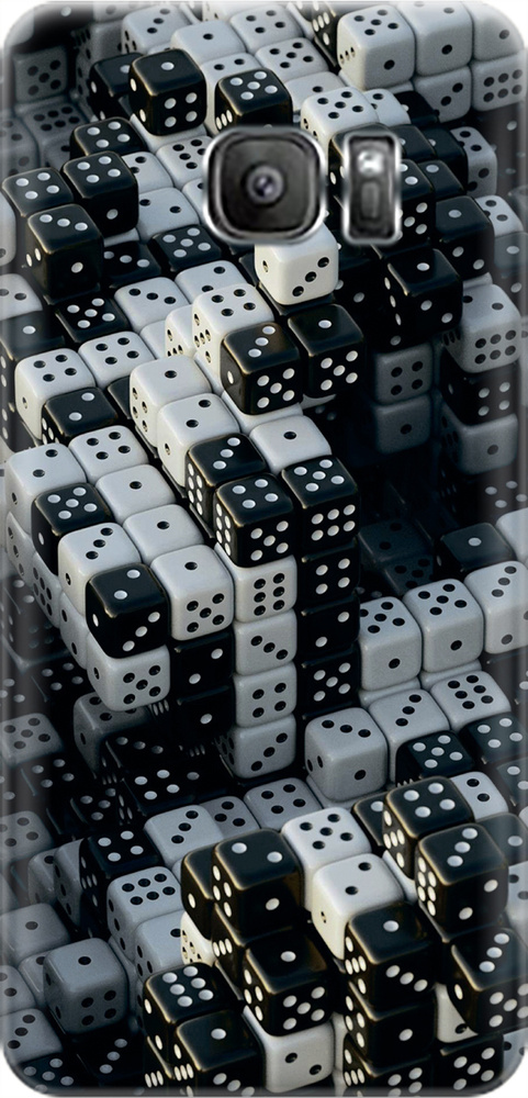 Силиконовый чехол на Samsung Galaxy S7 / Самсунг С7 с принтом ...