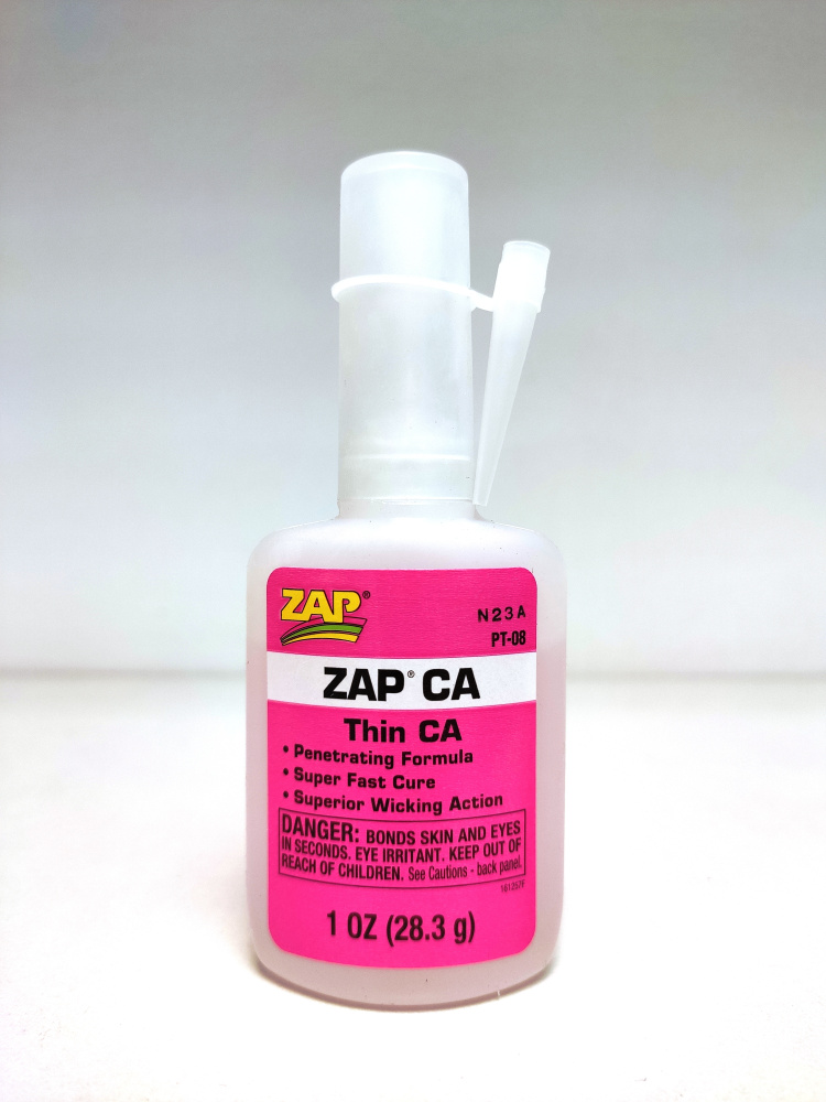 Цианоакрилатный клей ZAP, супер клей, жидкий, 28 гр. - купить с ...
