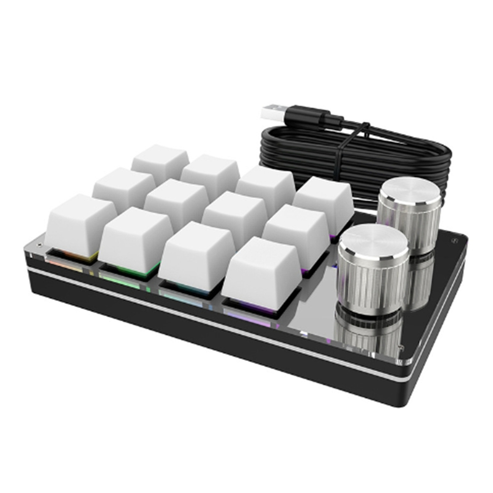 Кабель USB Макрос Мини-клавиатура для программирования (белый) - купить ...