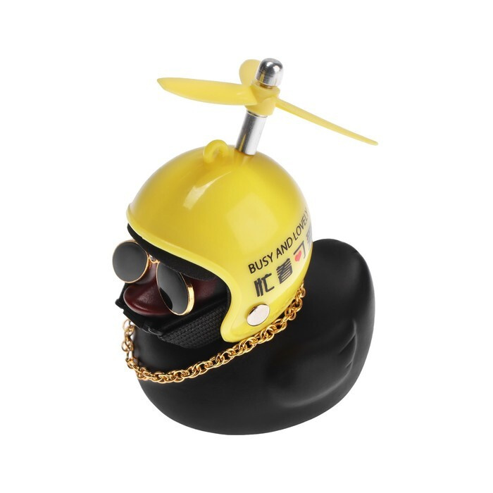 Утка с пропеллером, цвет черный - купить Сувенир по выгодной цене в ...