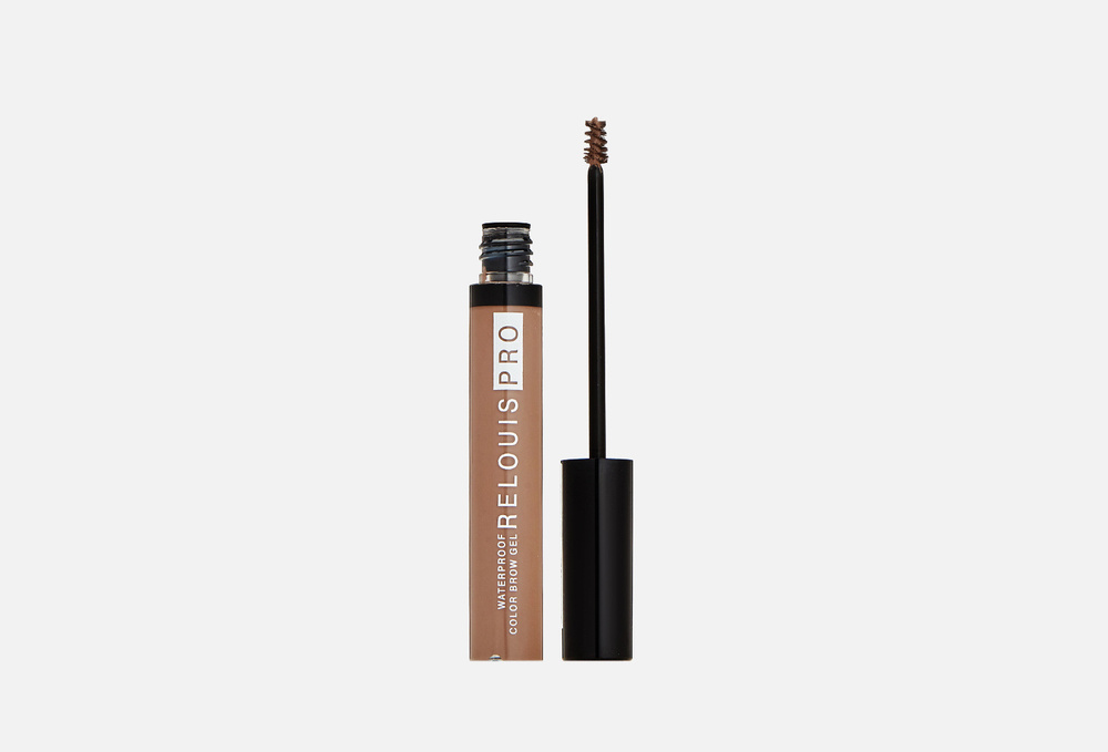 Relouis Гель для бровей Waterproof Color Brow Gel, водостойкий, оттеночный, тон 02 Taupe, 7,5 г  #1