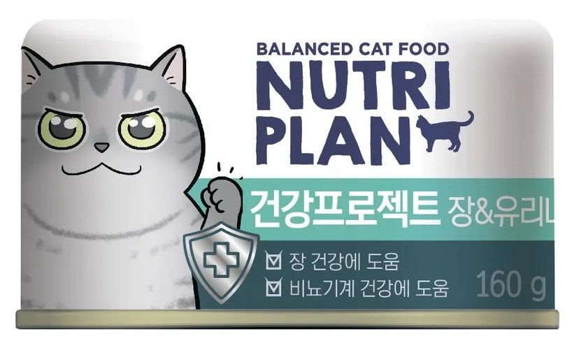 Влажный корм NUTRI PLAN 160гр для любых кошек Тунец ИНТЕСТИНАЛ и УРИНАРИ в собственном соку (банка), #1