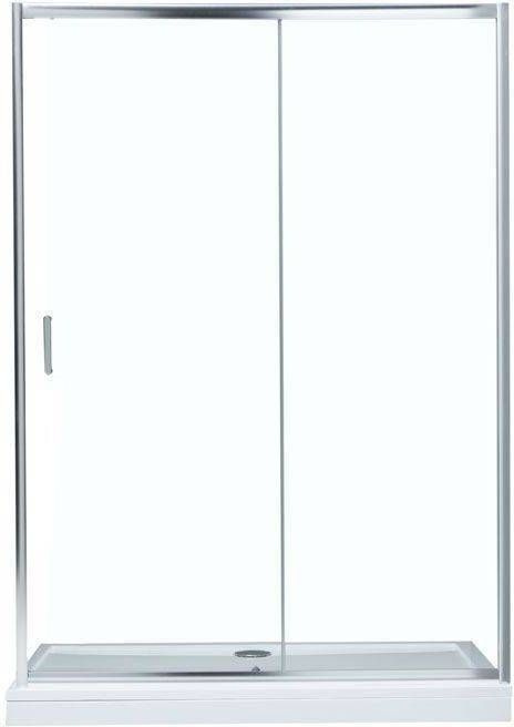 Душевая дверь Aquanet SD-1400A 140, прозрачное стекло #1