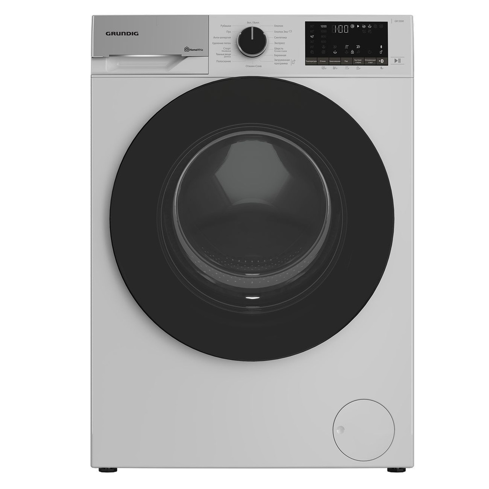 Стиральная машина Grundig GW5 P56H21 W, белый, черный - купить по выгодной  цене в интернет-магазине OZON (912570553)