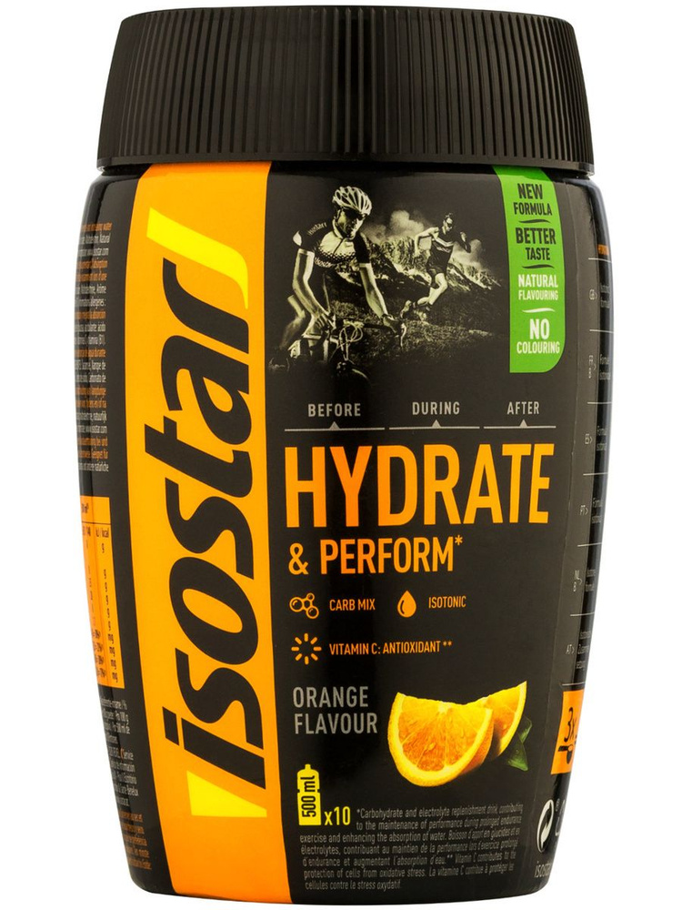 Изотонический напиток Isostar Hydrate & Perform Апельсин (400 гр ...