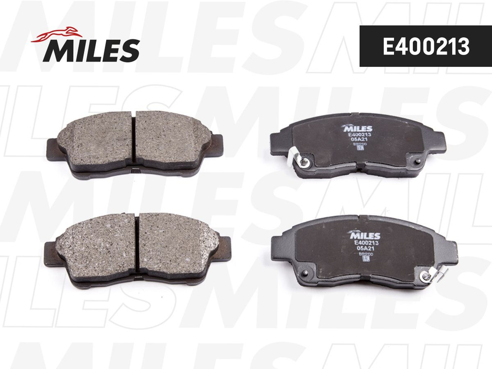 MILES Тормозные колодки Low Metallic передние