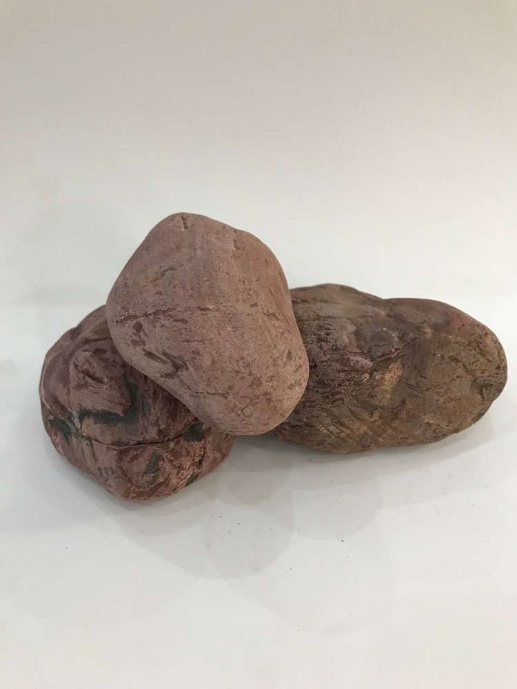 Природный камень для бани, сауны, аквариума, террариума, декора Яшма галтованная 5 кг 100 г  #1